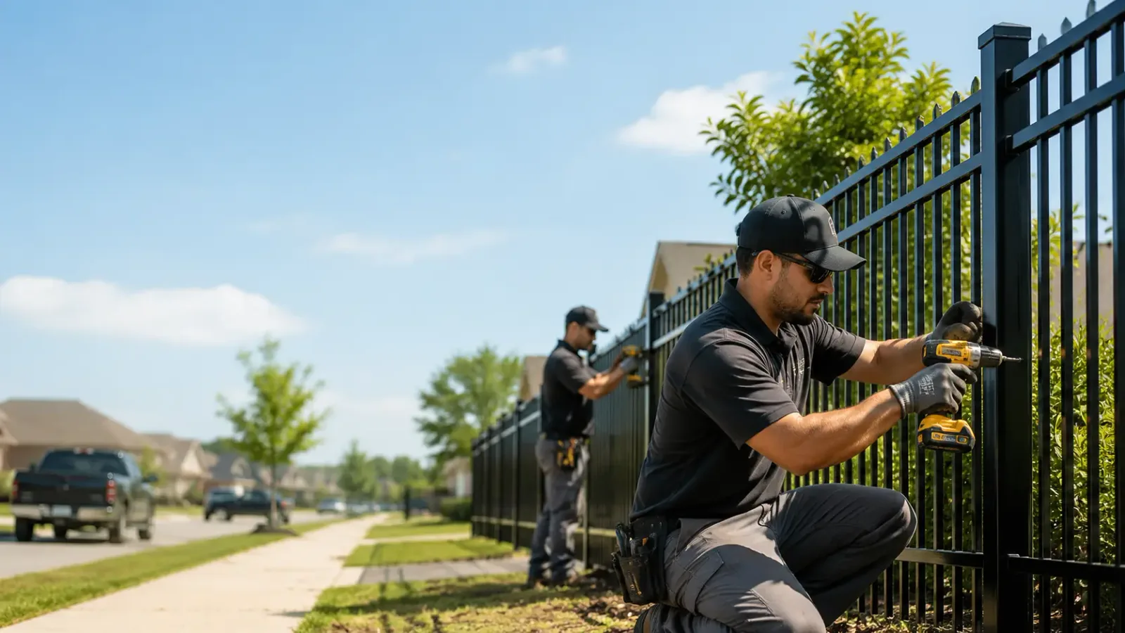 Metal Fence Installation in Temple, GA